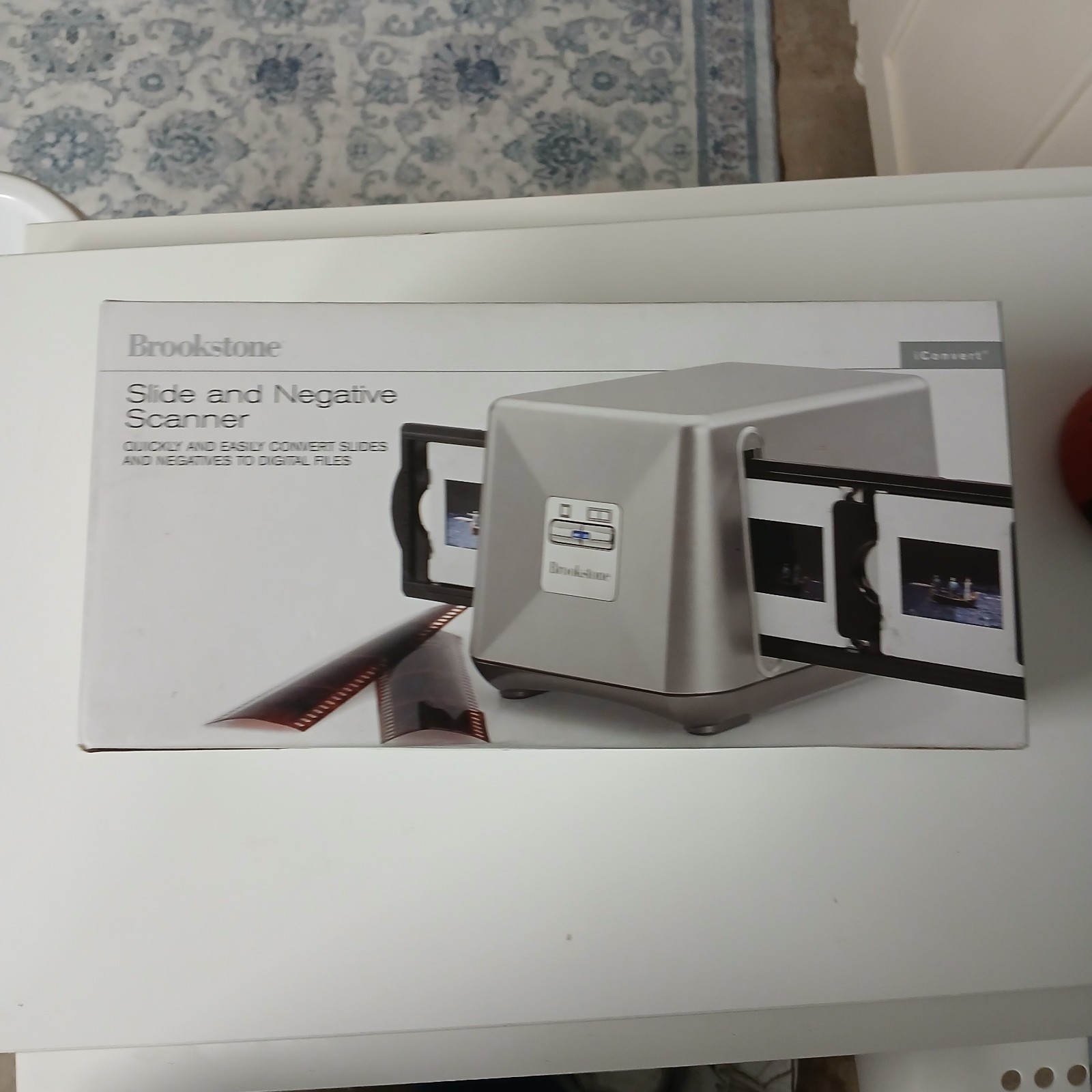 Brookstone Slide And Negative Scanner IConvert Slides And Negatives Into Digital