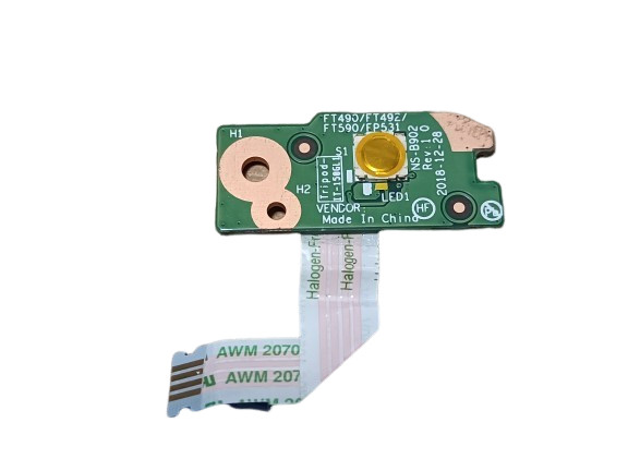 NEW Switch Button Powerboard 02HK991 For Thinkpad Lenovo T490 T14 T590 P14S Gen1