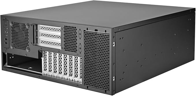 SilverStone RM47-502-I 4U Rackmount Chassis w/ Front Combo Expansion Slots