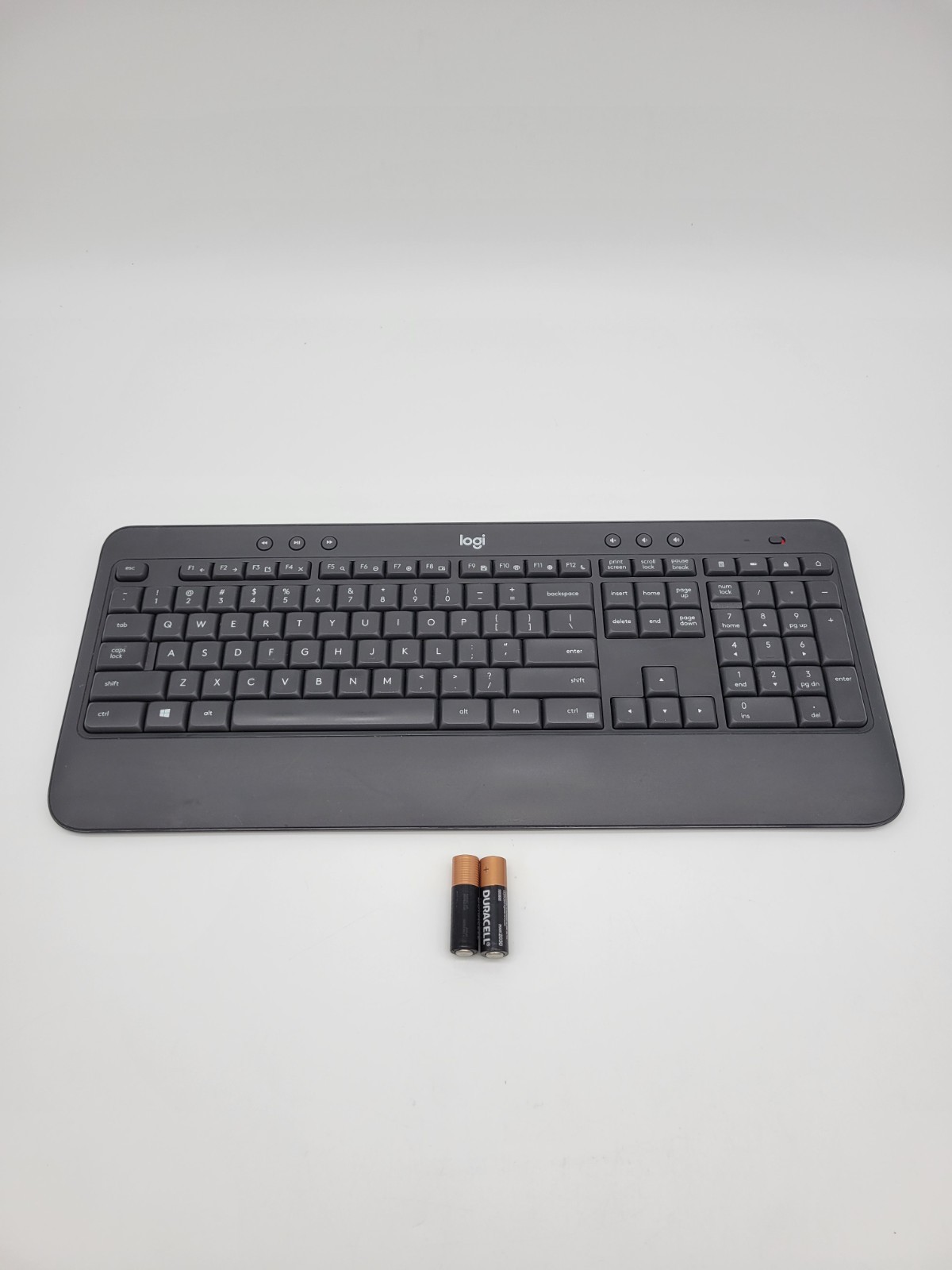 Logitech K540 Wireless Keyboard Y-R0012A Tested Working No Receiver