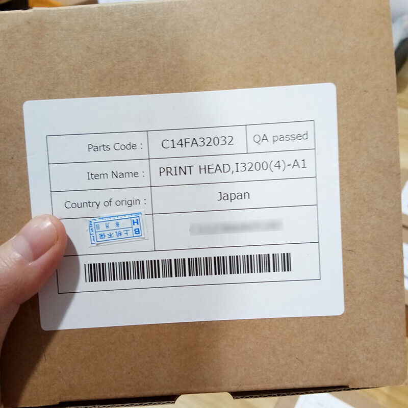 Original Epson I3200-A1 Water-based Print Head for Inkjet Printer Machine