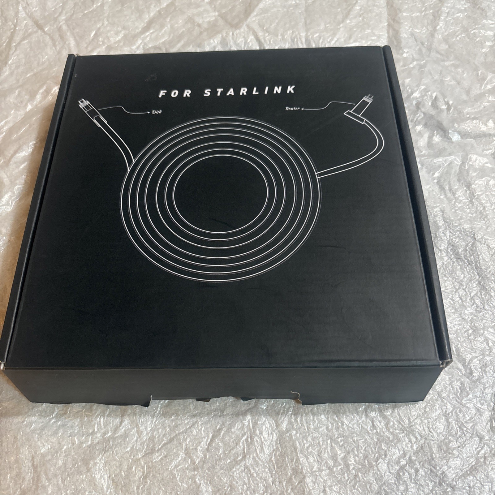 Starlink Satellite V2 Gen 2 Dish Internet Replacement Cable Router Kit