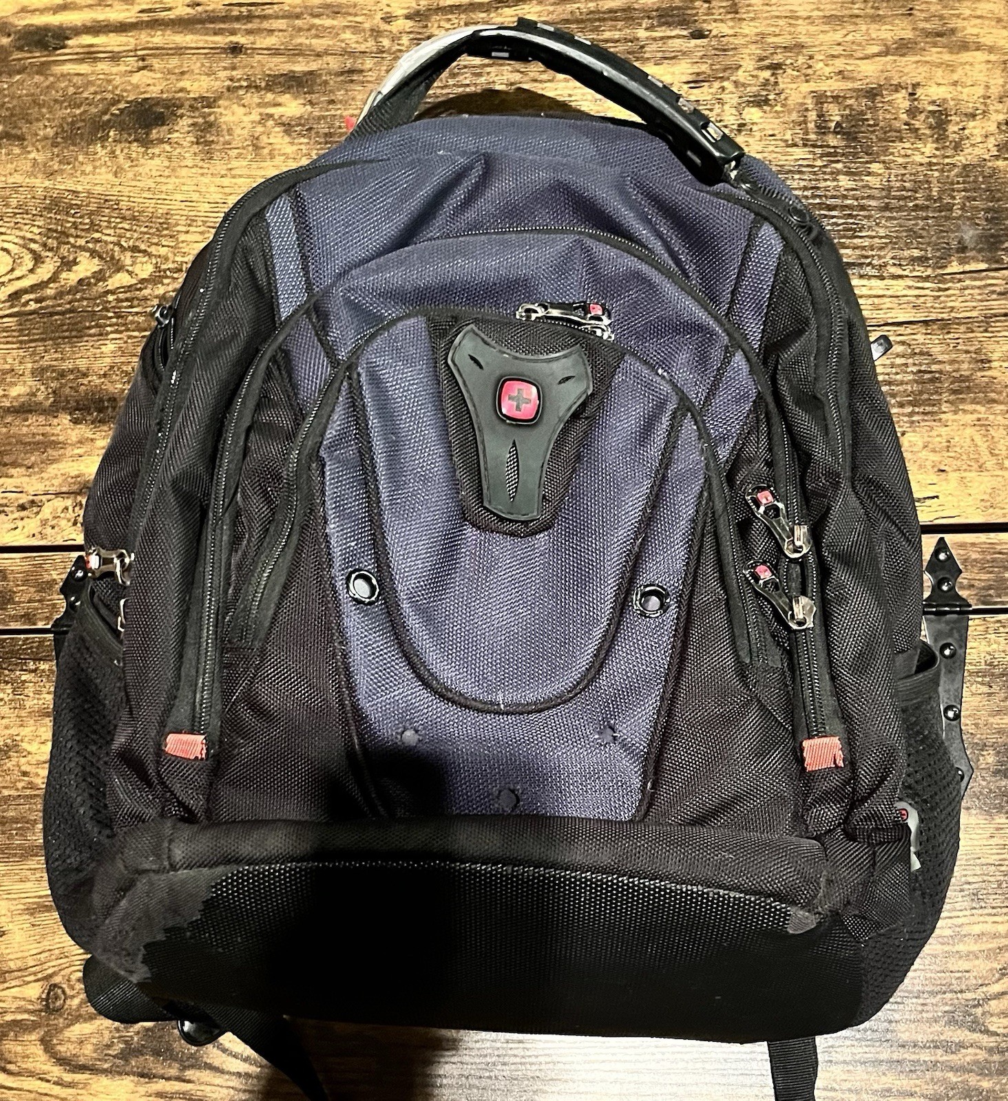 Wenger Swiss Gear Ibex 17-Inch Laptop Backpack Bag Black/Gray/Blue GA-7316-06F00