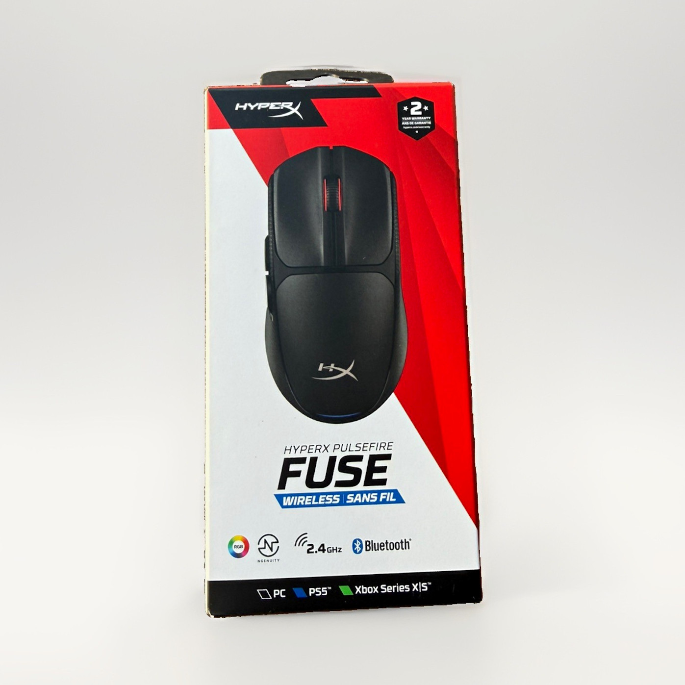 HyperX Pulsefire Fuse Wireless Bluetooth Optical Gaming Mouse (Black)
