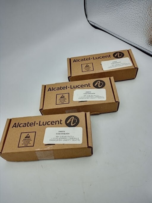 SET OF 3 - ALCATEL LUCENT 1AB187280063 ETHERNET 1000BASE-SX