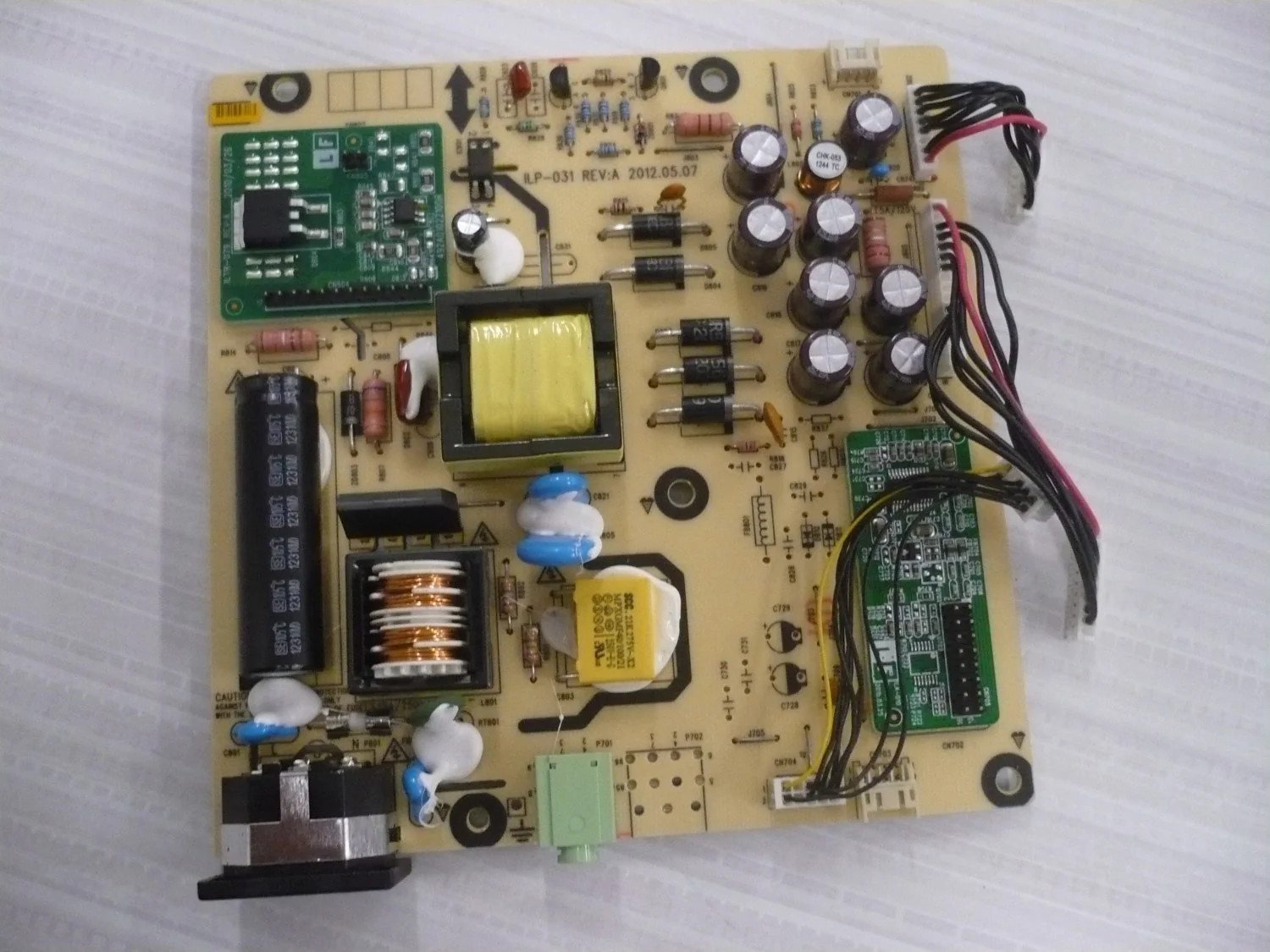 VIEWSONIC VX2450WM-LED MONITOR SUPPLY BOARD 795361400600R / 491A01021400R