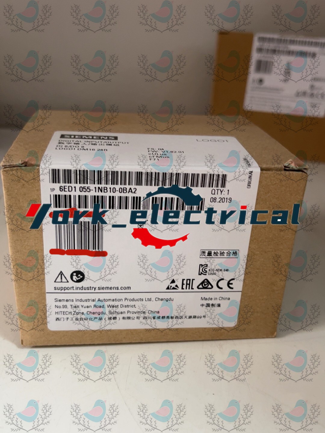 6ED1055-1NB10-0BA2 Siemens input/output module brand new Shipping DHL or FedEX
