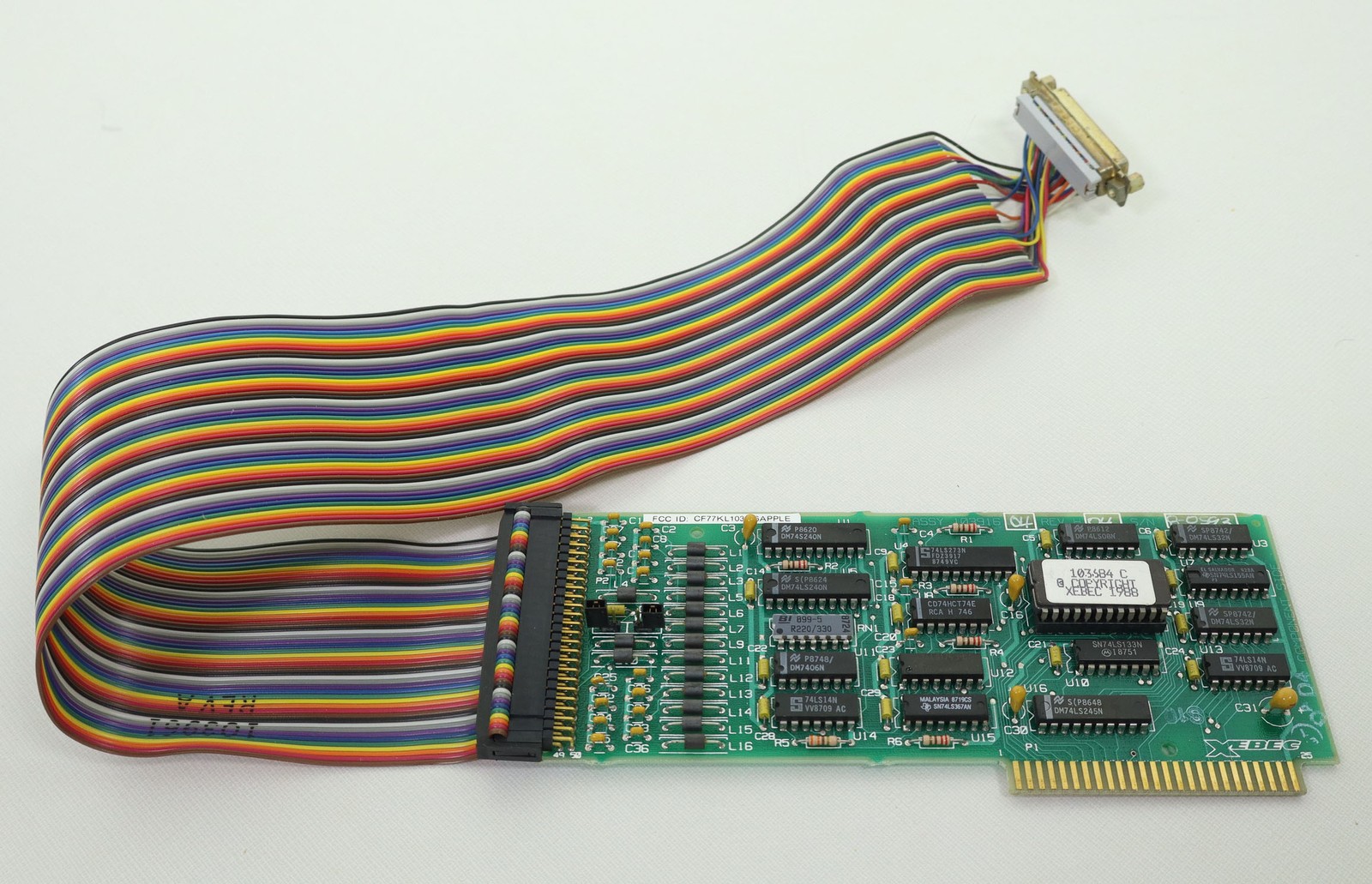 XEBEC First Class Peripherals Sider Hard Drive Controller for Apple II  UNTESTED