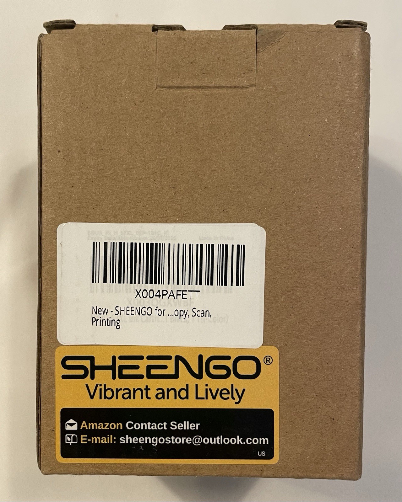 Sheengo 65XL  Black Printer Ink Cartridge  Two Pack  READ