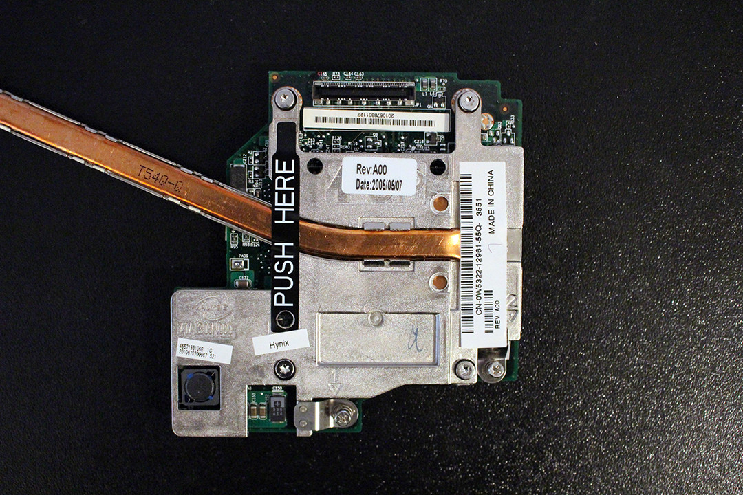 DELL INSPIRON 6000 128MB M22P H DAL30 LS-2151 VIDEO CARD + HEATSINK - CN-0W5322