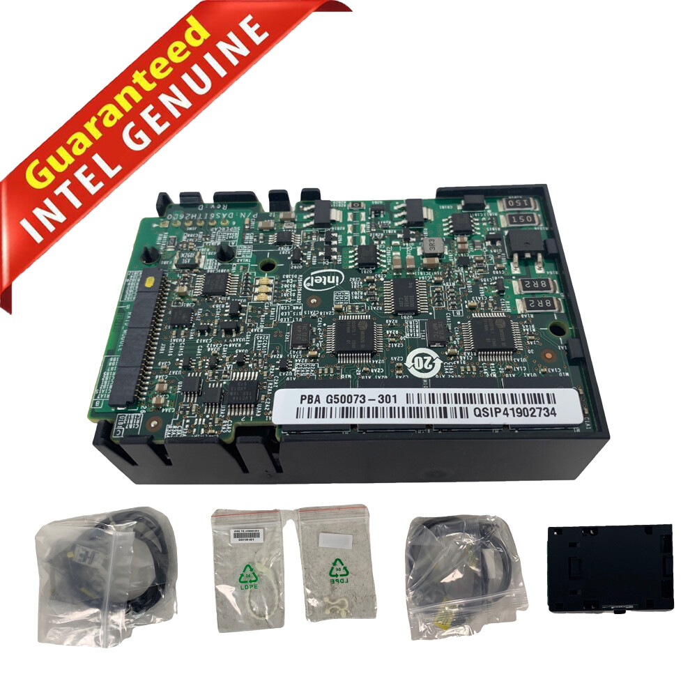 Genuine Intel Integrated Raid Maintenance Backup Unit Module w Cables G50073-303