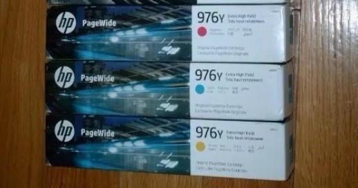 Set 3 Genuine Factory Sealed 976Y Extra High Yield Ink Cyan Magenta Yellow 2021