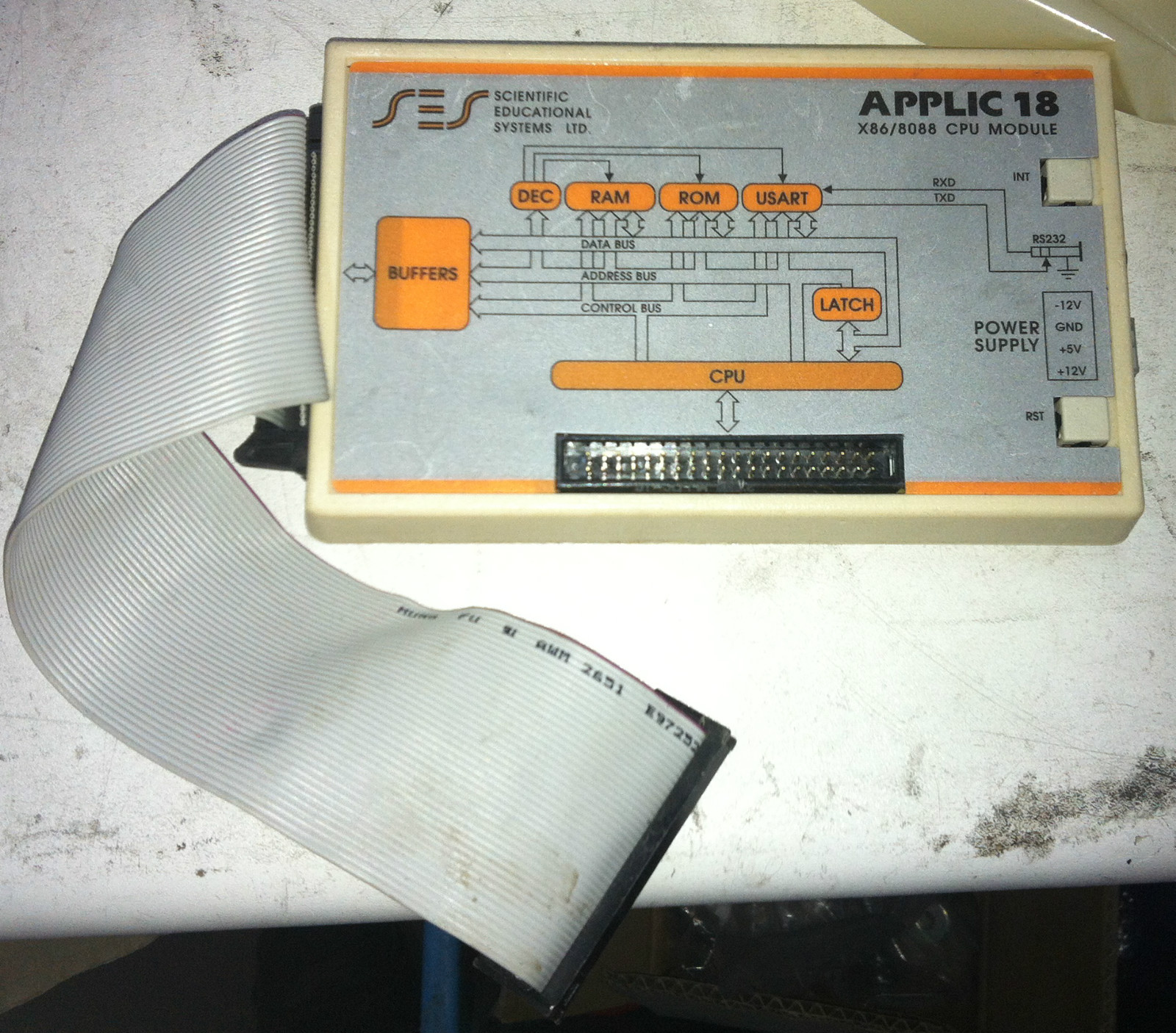 Scientific Educational Systems Ltd. (SES) APPLIC 18 X86/8088 CPU Module