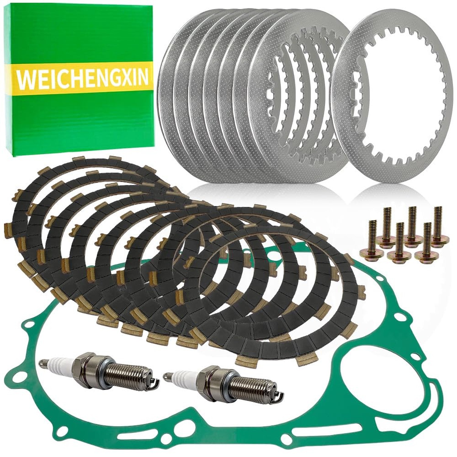 Clutch Kit Heavy Duty Springs & Cover Gasket Compatible with Yamaha V Star 11...
