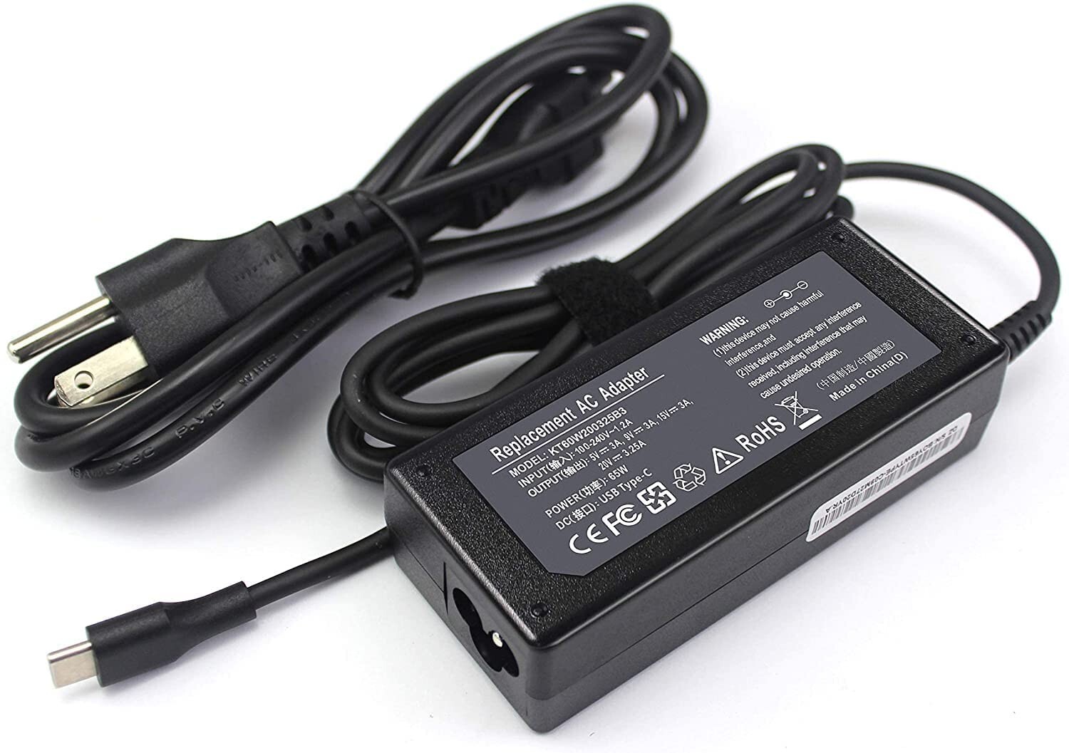 AC Adapter Charger For Acer Chromebook 11 C771, C771-C4TM, C732-C6WU