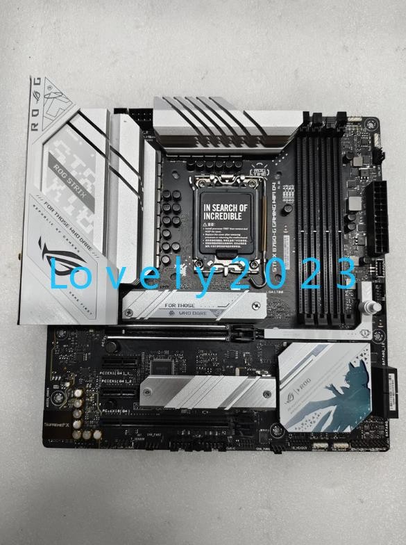 1pc used ASUS ROG STRIX B760-G GAMING WIFI  D4 Motherboard