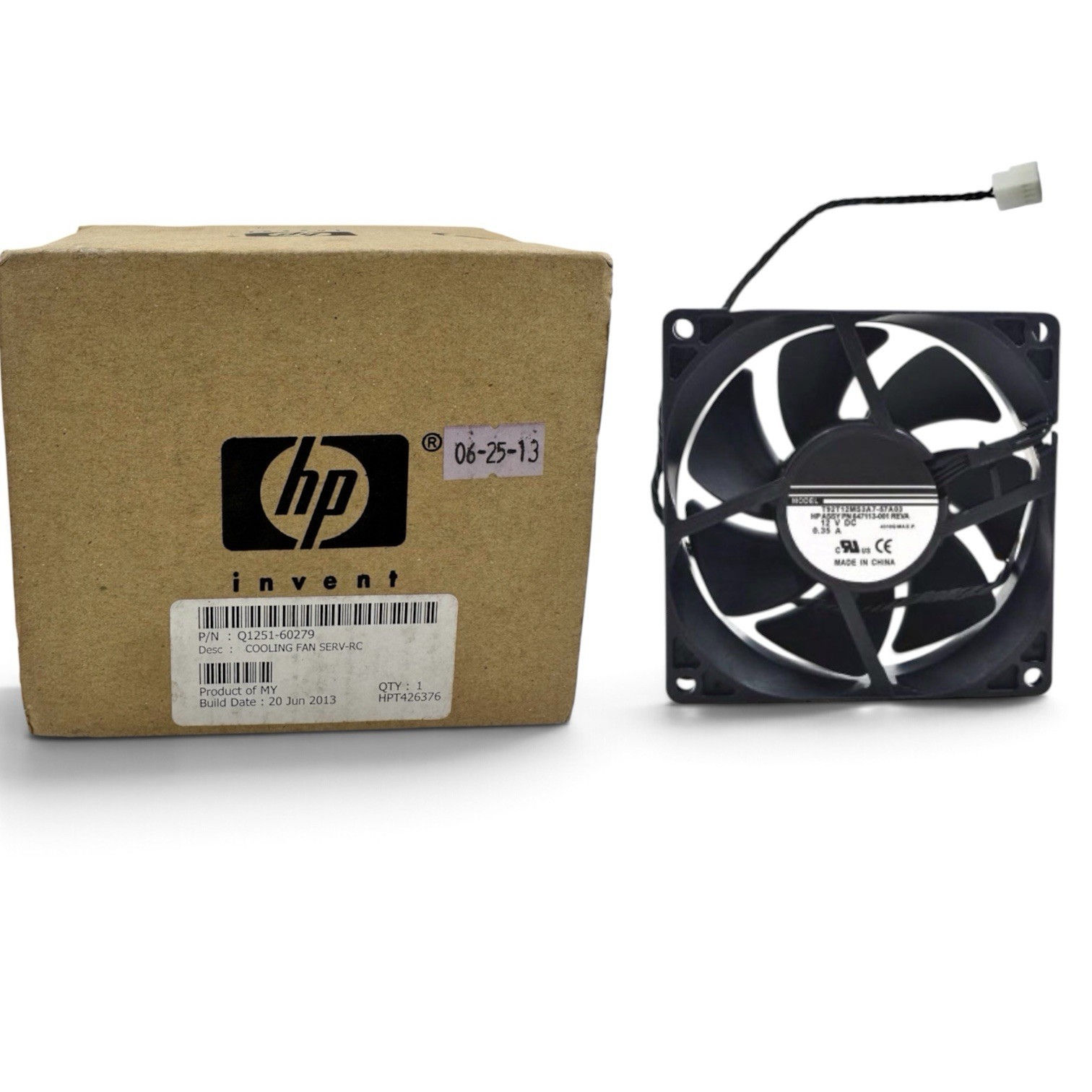 HP DesignJet 5000 5100 5500 Power Supply Cooling Fan Q1251-60279 OEM Genuine NIB