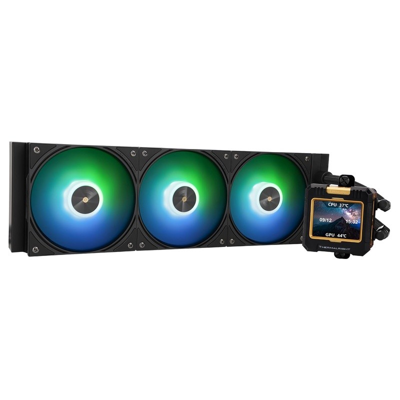 Water Cooling Radiator 3x120mm Fans Silent Pump CPU Cooler S-FDB 3000RPM New