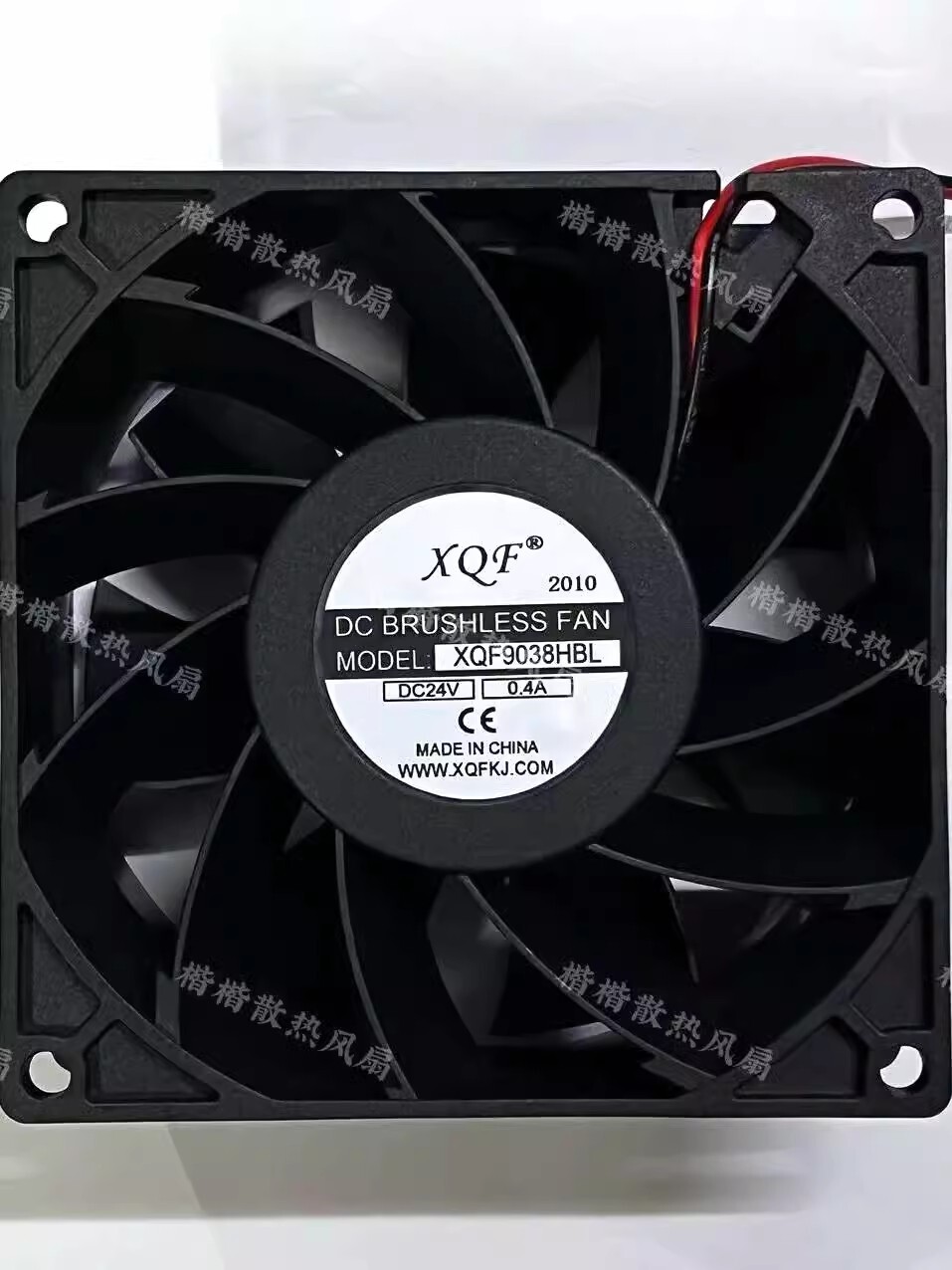 1PCS XQF9038HBL  DC24V 0.4A  2-wire Inverter Cooling Fan