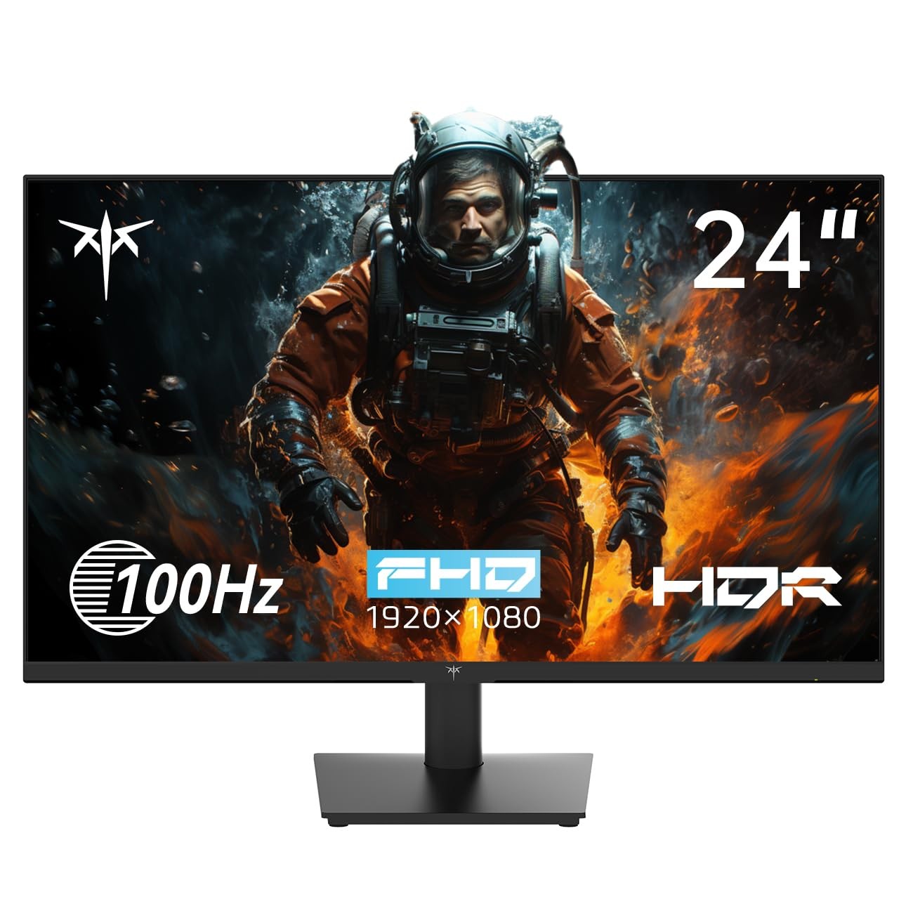 KTC 24 Inch Monitor 1080p 100Hz Freesync Stylish Design for Gaming and Office...