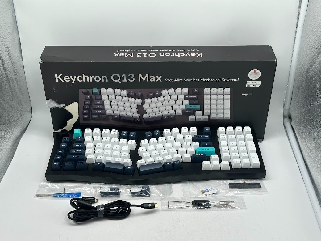 Keychron Q13 Max (Alice Layout) QMK/VIA Wireless Custom Mechanical Keyboard