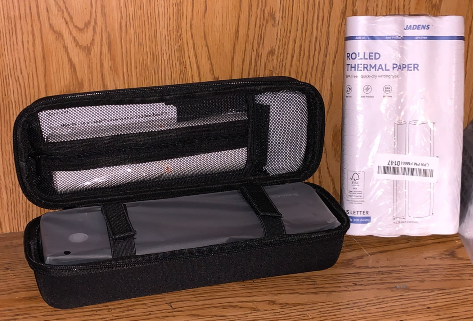 Gloryang Inkless Portable Printer for Travel Wireless Thermal Printer PD-A4