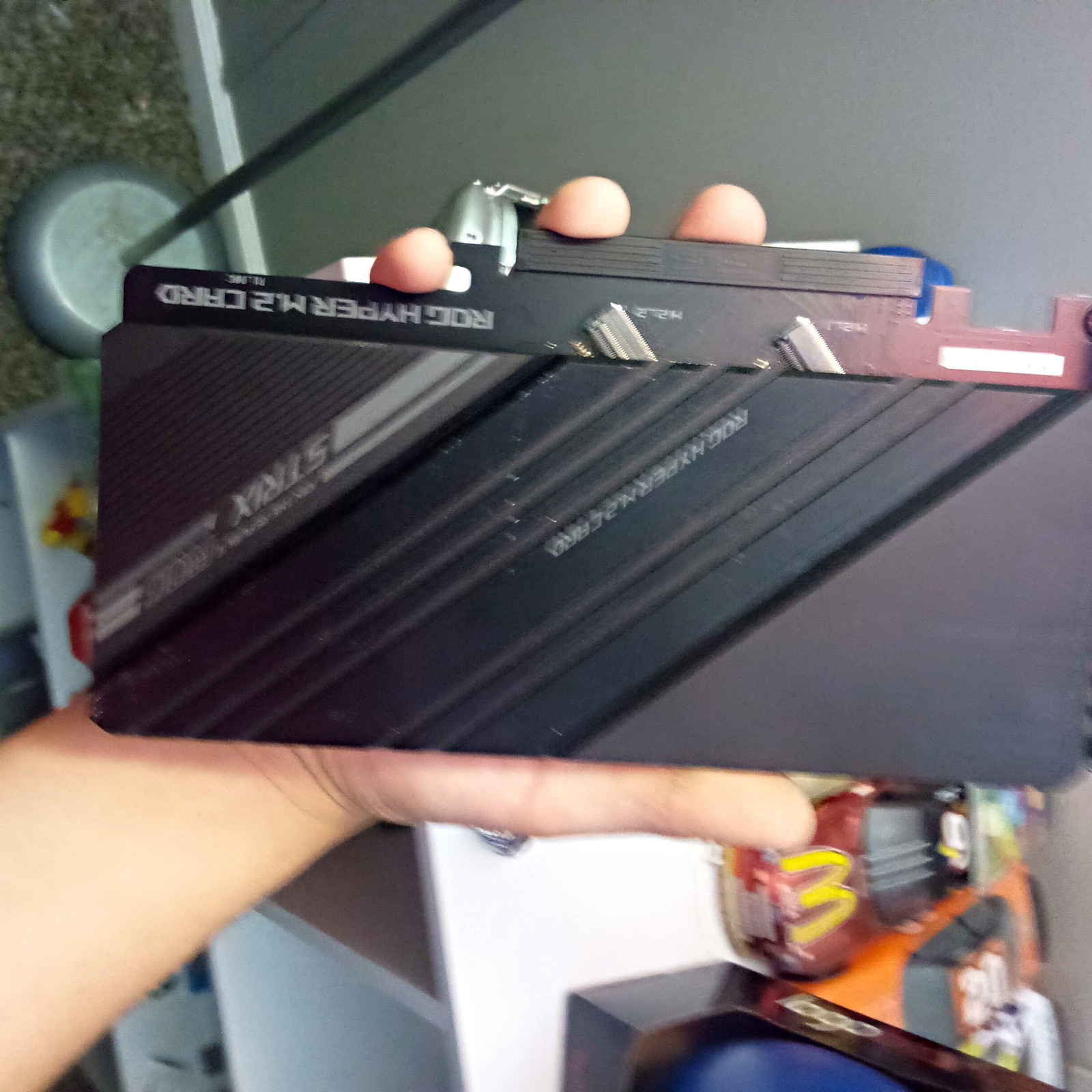 ASUS ROG Hyper M.2 PCIe Gen 5 Expansion Card NVMe Dual Slot (STRIX / Maximus)
