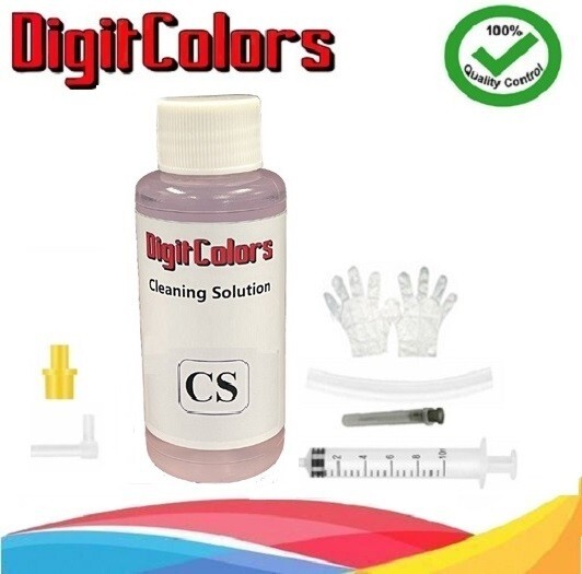 DC Inkjet Print Head Cleaning Repair Kit To Fix and Unblock With Flush Solution