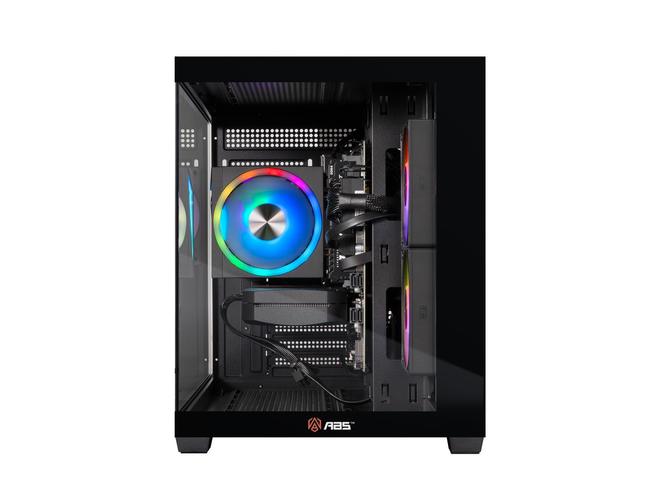 ABS Flux II Aqua Prebuilt Gaming PC - Windows 11 - Intel Core i7-14700F - GeForc