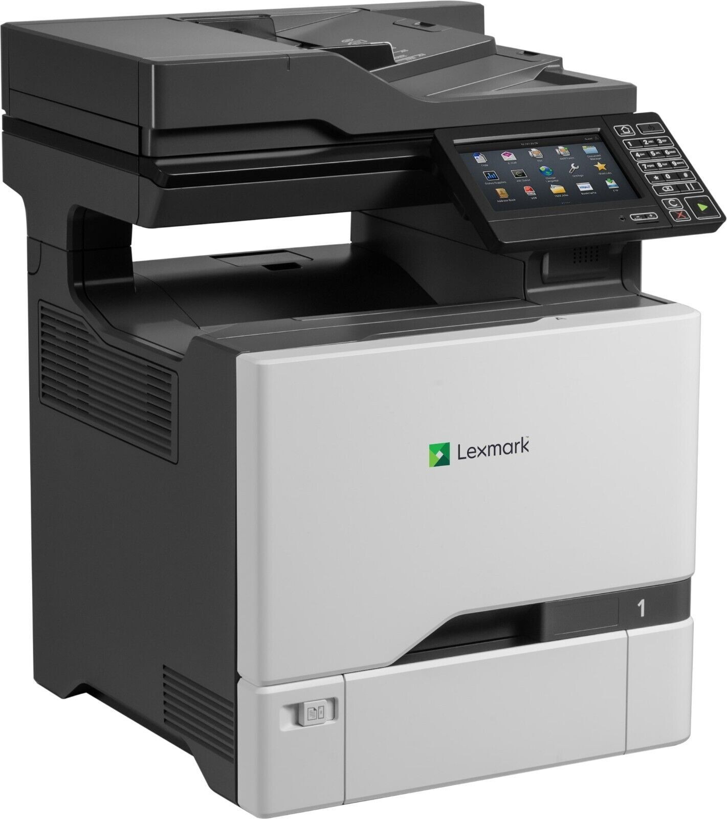 Lexmark XC4143 MFP COLOR Laser Printer 40C9640 Copy Scan FAX 40PPM Toner xc4140
