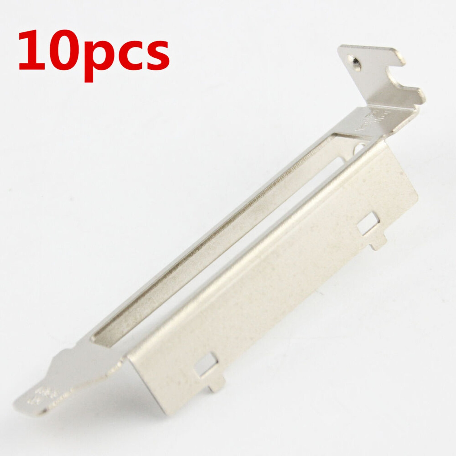 Lots of 10 pcs New Low Profile Bracket for Intel 9404PTL, EXPI9404PTL; HP NC364T