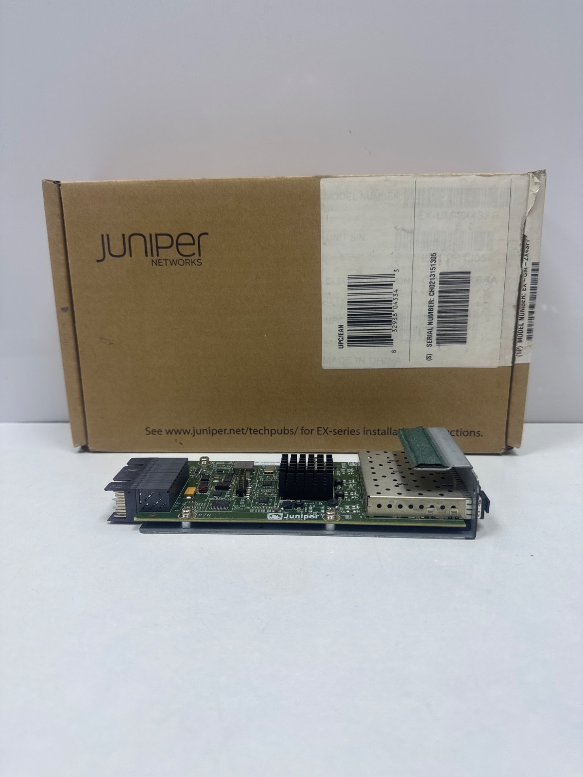 Juniper Networks 711-026017 R07 EX-UM-2X4SFP Module Card For EX4200