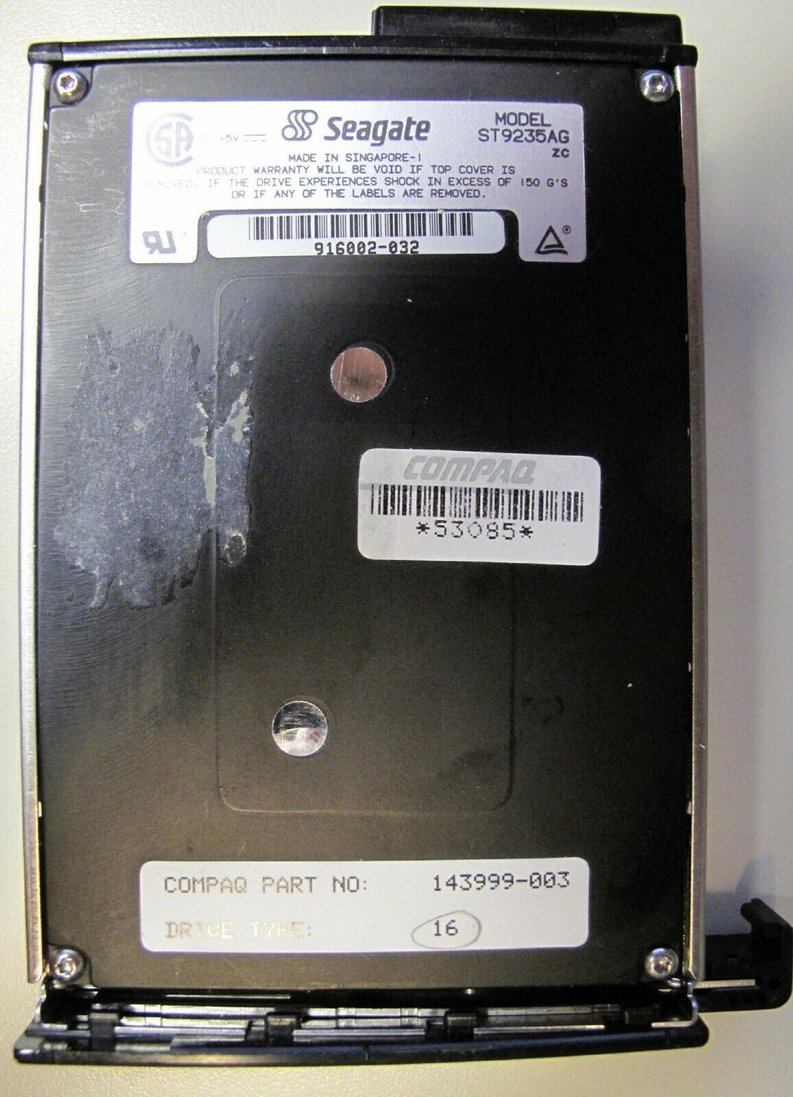 Compaq HP 143999-003 209MB IDE 2.5" 17MM Computer Component