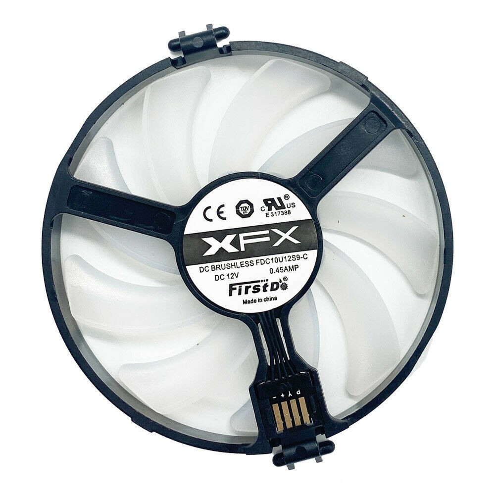 XFX RX470 RX480 Graphics GPU Fan For XFX RX 370/470/480/580 GTR Video card Blue