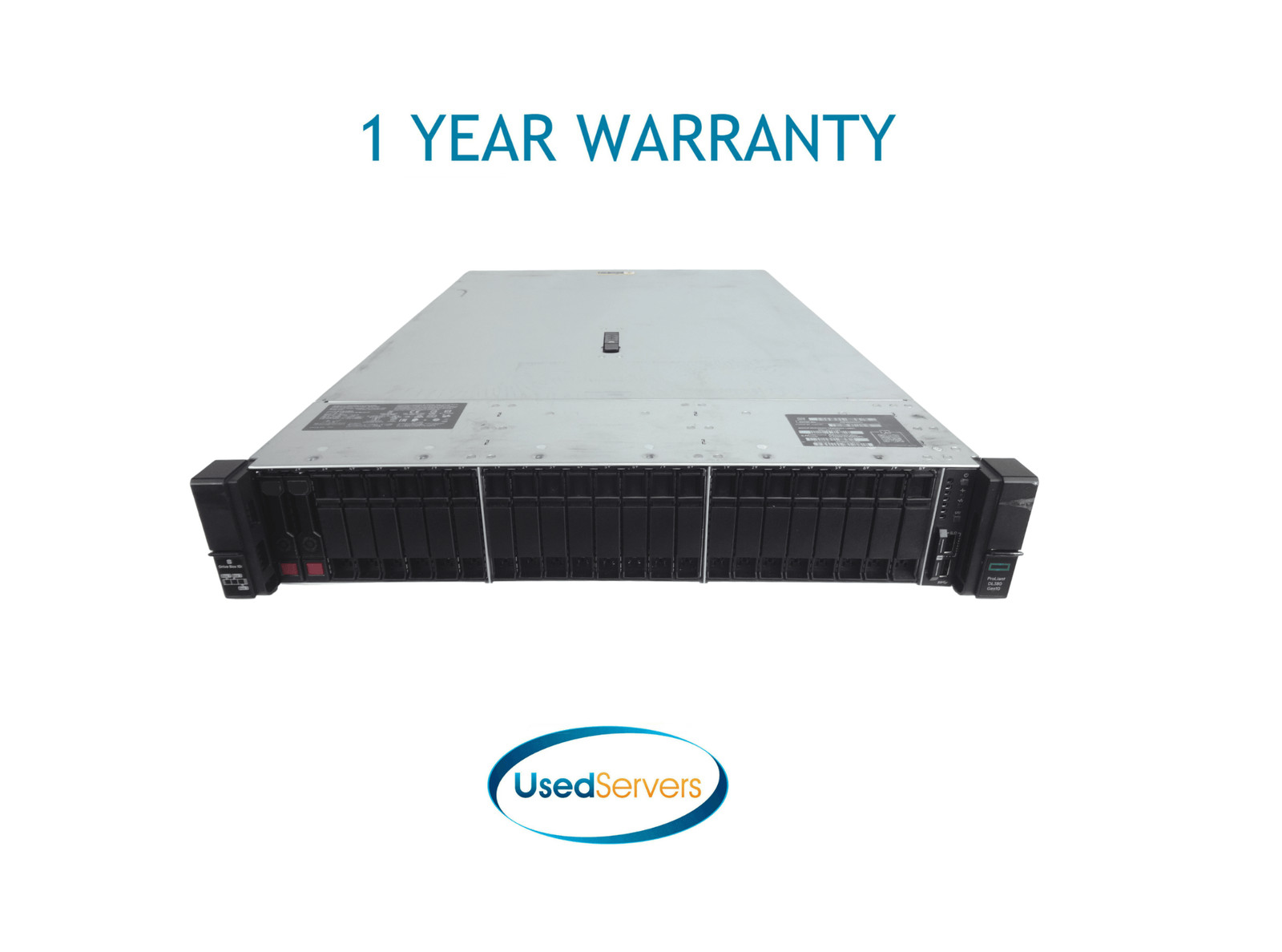 Proliant DL380 G10 24SFF 2x Gold 5122 3.6GHZ=8Cores 32GB 2133 5x HD Tray P408I