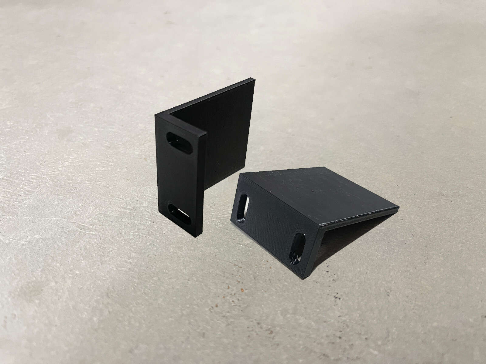 2 Pack - 1U 19" Network Rack Bracket Ears Universal Mount - 3D Printed