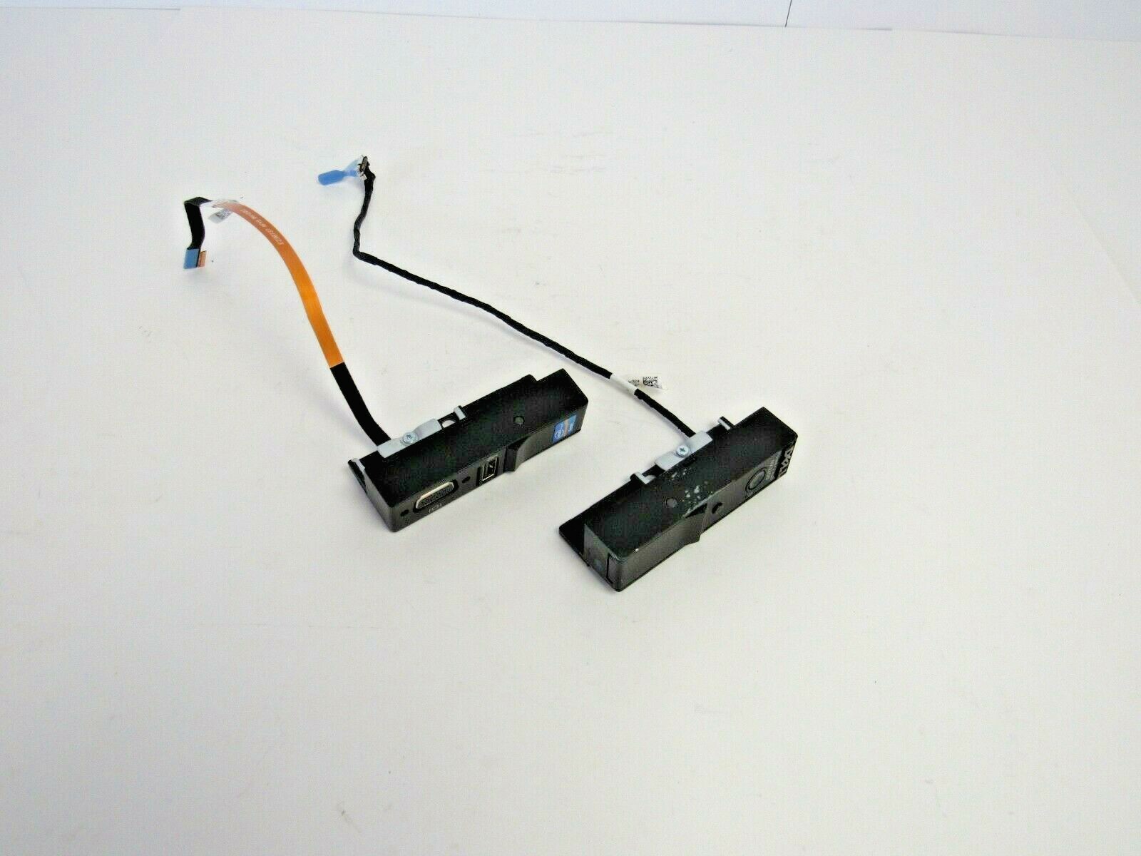 Dell F7W37 Y55YH PowerVault NX3200 L & R Chassis Ears w/ Cables HMF2K WHW22 19-2