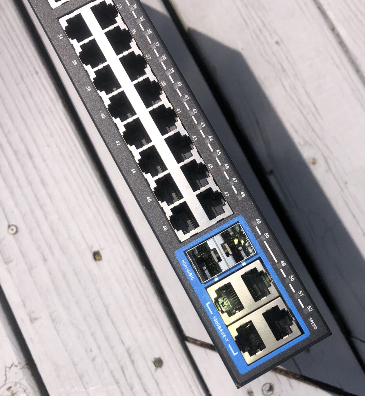 TRENDNET TEG-2248WS 48-Port Gigabit 10/100 Mbps Web Smart Switch Used