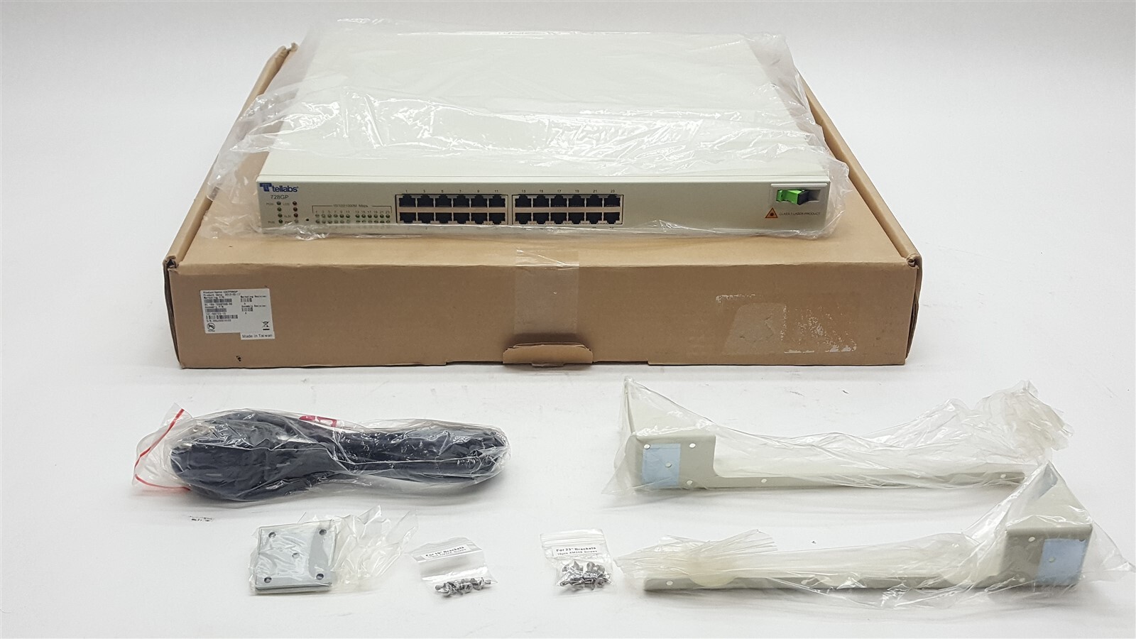 Tellabs 81.16G 728GP ONT728GP 24-POTS Multi-Desk Multi-Dwelling GPON ONT NEW