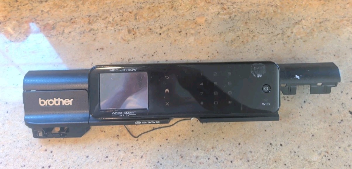 Brother MFC‑J875DW Printer Replacement Front Panel Touchscreen Display Working