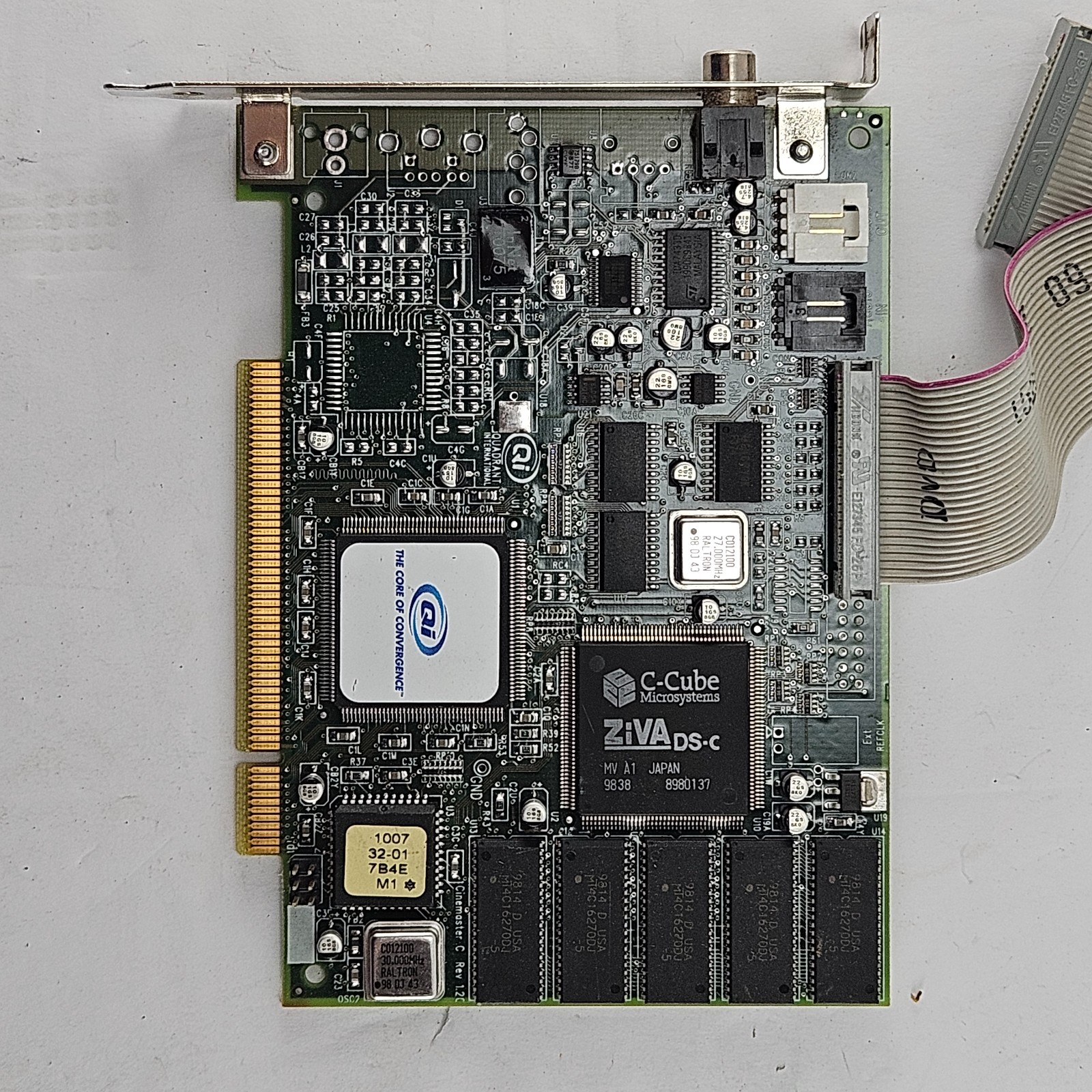 Vintage Creative Sound Blaster CT4810 PCI Audio Card + C-Cube ZiVA DVD Decoder C