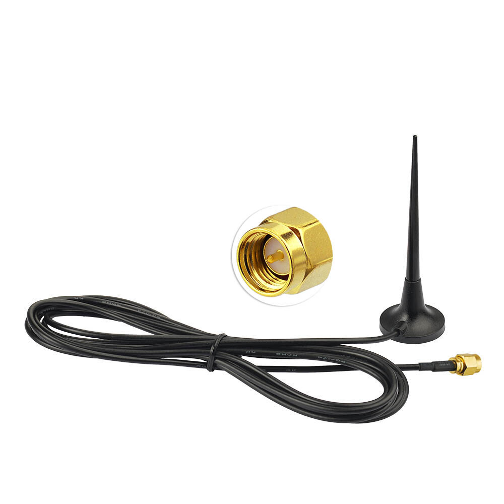 2pcs Replacement 3G 4G SMA Magnetic Antenna For WIFI GSM 4G LTE Router MF275