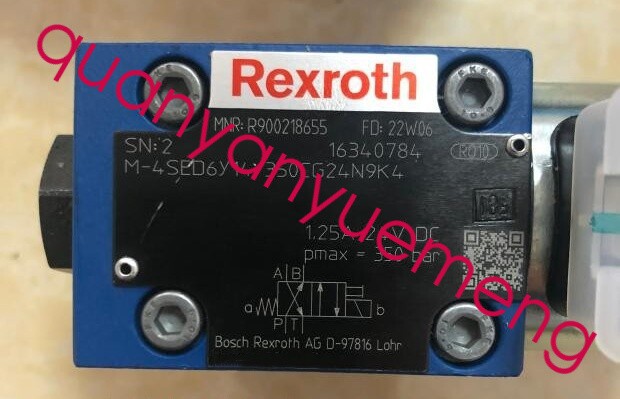 Rexroth M-4SED6Y1X/350CG24N9K4 R900218655 ball valve new via FedEx or DHL