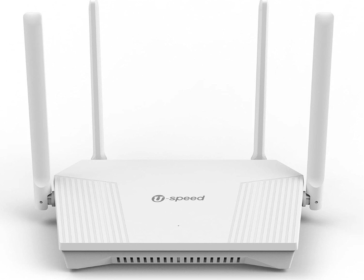U-SPEED AX1500 WiFi 6 Router Dual Band Wireless Internet Router 1.5 Gbps Speed