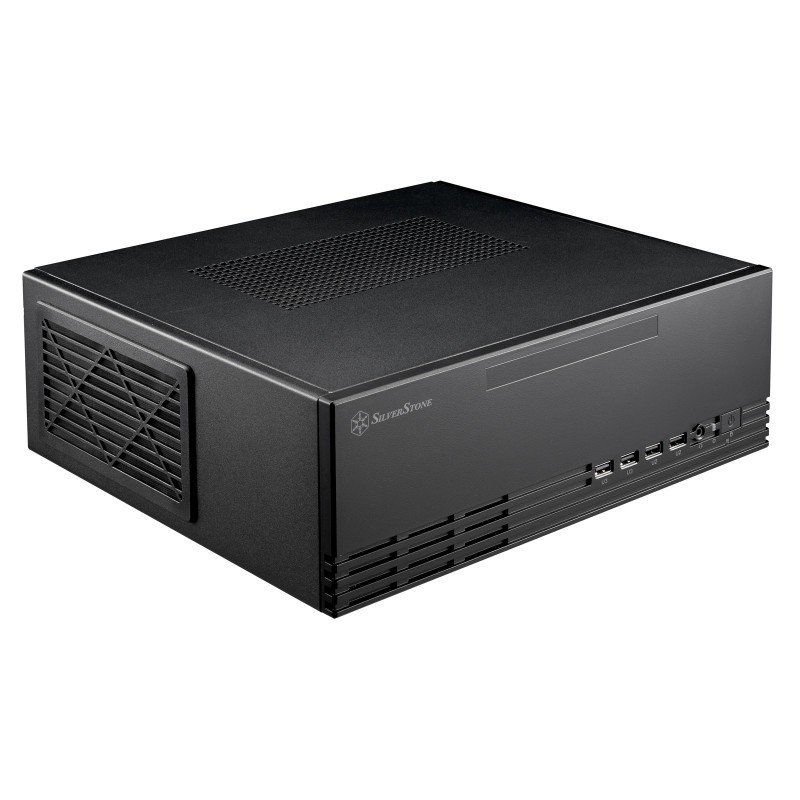 SilverStone SST-ML11B Black Desktop ATX Micro/Mini/Flex-ATX Mini-ITX 3.5"