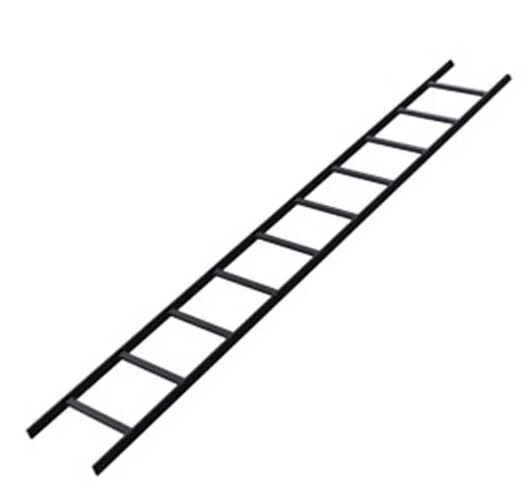 6ft x 12in - Cable Runway Wall-to-Rack Ladder Rack Straight Section