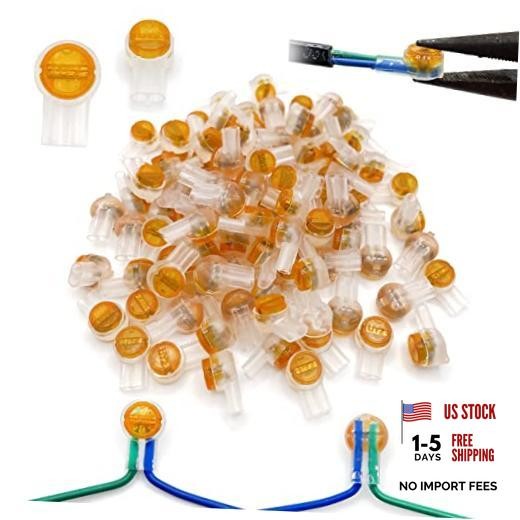 LIUJINCANPCS Network Cable Connectors, Telephone Wire Gel-Filled UY2 K2 50
