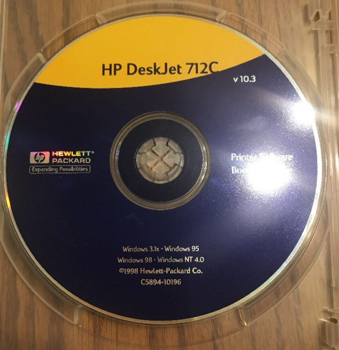 HP Deskjet Printer 712C Series Printer Software Drivers Ships N 24h