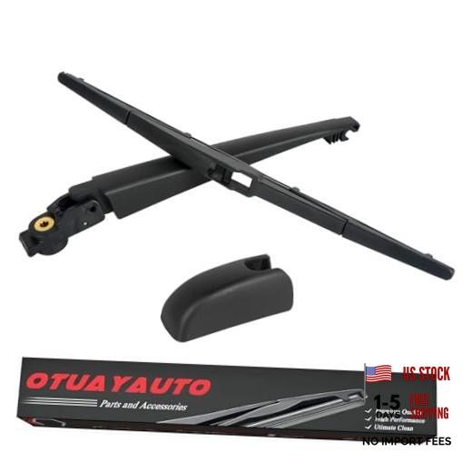 Rear Windshield Wiper Arm Blade Set Replacement for Jeep Cherokee KL 2014-2023