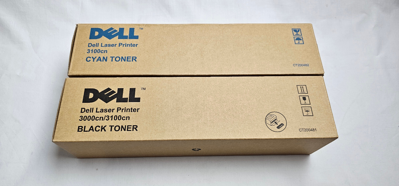 Dell 3100cn Toner Laser Printer Black and Cyan